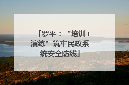 罗平：“培训+演练”筑牢民政系统安全防线