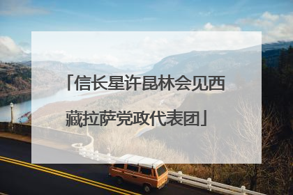 信长星许昆林会见西藏拉萨党政代表团