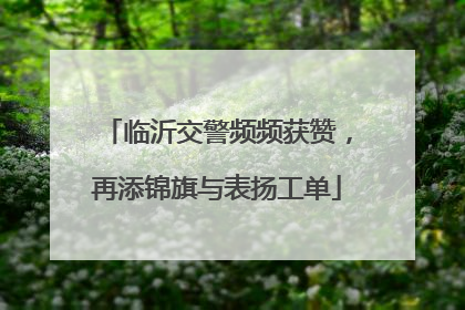 临沂交警频频获赞，再添锦旗与表扬工单