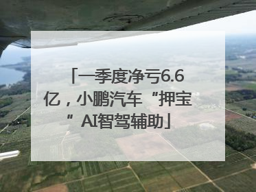一季度净亏6.6亿，小鹏汽车“押宝”AI智驾辅助