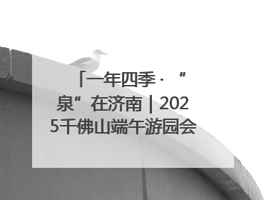 一年四季 · “泉”在济南｜2025千佛山端午游园会邀您共享亲子时光
