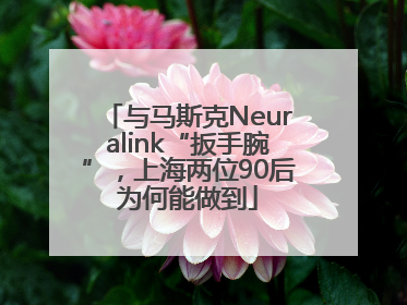 与马斯克Neuralink“扳手腕”，上海两位90后为何能做到