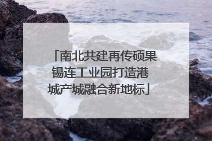 南北共建再传硕果 锡连工业园打造港城产城融合新地标