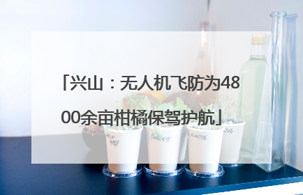 兴山：无人机飞防为4800余亩柑橘保驾护航