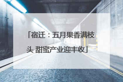 宿迁：五月果香满枝头 甜蜜产业迎丰收