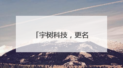 宇树科技，更名！回应来了→