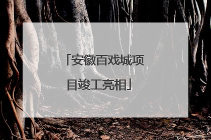 安徽百戏城项目竣工亮相