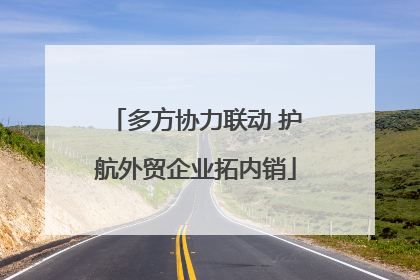 多方协力联动 护航外贸企业拓内销