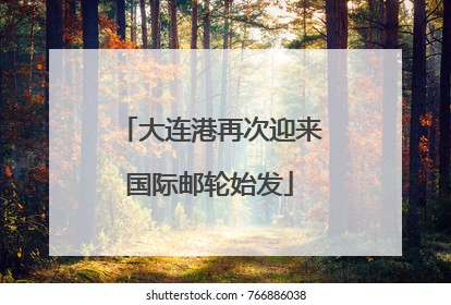 大连港再次迎来国际邮轮始发