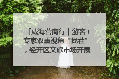 威海营商行｜游客+专家双重视角“找茬”，经开区文旅市场开展暑期前“体检”