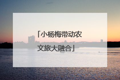 小杨梅带动农文旅大融合