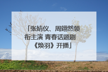张婧仪、周翊然领衔主演 青春话题剧《焕羽》开播