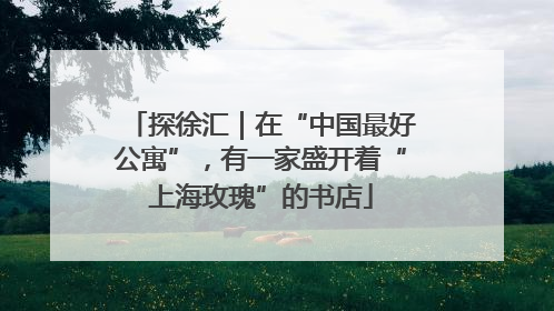 探徐汇｜在“中国最好公寓”，有一家盛开着“上海玫瑰”的书店
