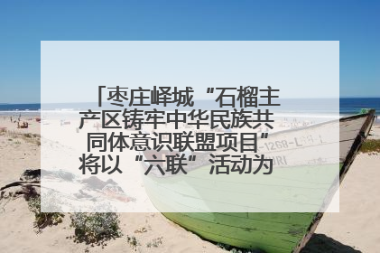 枣庄峄城“石榴主产区铸牢中华民族共同体意识联盟项目”将以“六联”活动为抓手深化品牌建设