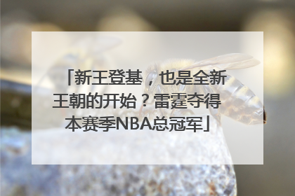 新王登基，也是全新王朝的开始？雷霆夺得本赛季NBA总冠军