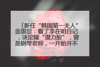 新任“韩国第一夫人”金惠景：看了李在明日记，决定嫁“潜力股”，曾是钢琴老师，一开始并不支持丈夫从政