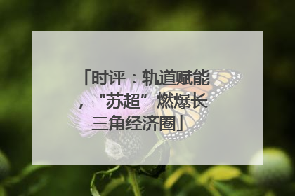 时评：轨道赋能，“苏超”燃爆长三角经济圈