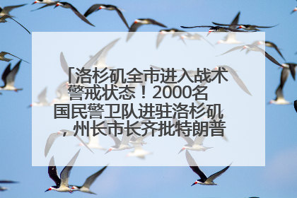 洛杉矶全市进入战术警戒状态！2000名国民警卫队进驻洛杉矶，州长市长齐批特朗普“制造混乱”