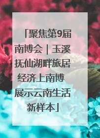 聚焦第9届南博会｜玉溪抚仙湖畔旅居经济上南博 展示云南生活新样本