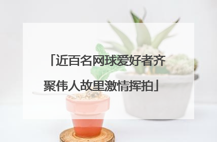近百名网球爱好者齐聚伟人故里激情挥拍