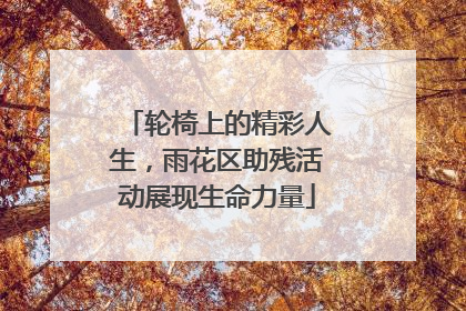 轮椅上的精彩人生，雨花区助残活动展现生命力量