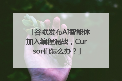 谷歌发布AI智能体加入编程混战，Cursor们怎么办？