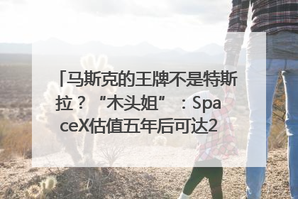 马斯克的王牌不是特斯拉？“木头姐”：SpaceX估值五年后可达2.5万亿美元！