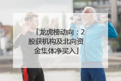龙虎榜动向：2股获机构及北向资金集体净买入