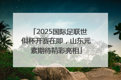 2025国际足联世俱杯开赛在即，山东元素期待精彩亮相