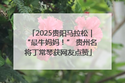 2025贵阳马拉松｜“最牛妈妈！” 贵州名将丁常琴获网友点赞