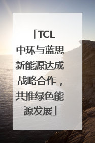 TCL 中环与蓝思新能源达成战略合作，共推绿色能源发展